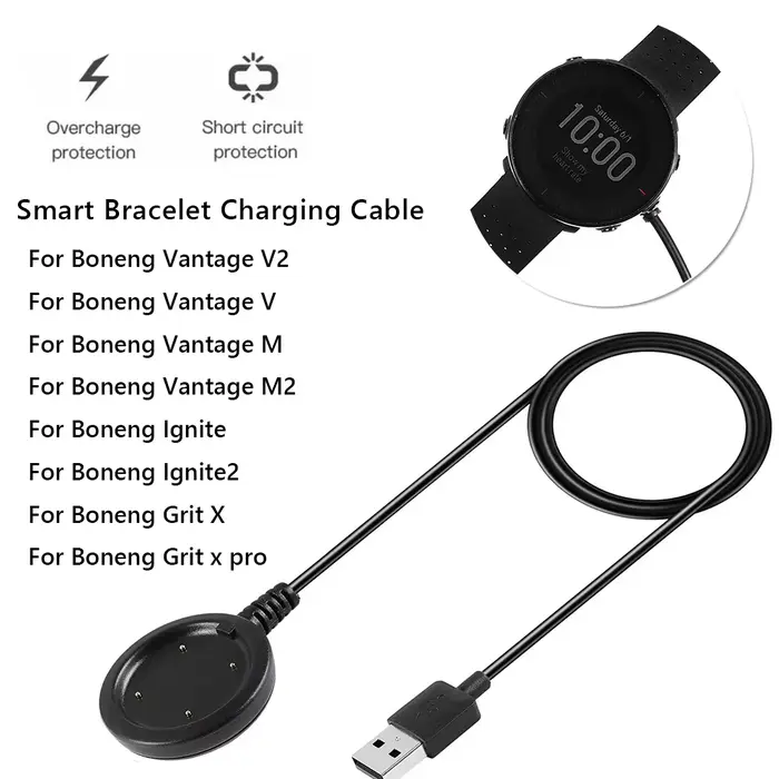 Adaptateur de charge de remplacement pour montre intelligente, câble de chargeur, berceau, accessoir