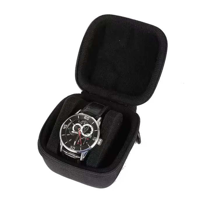 Organisateur de boîte de montre pour hommes ou femmes, étui de voyage de montre, support d'affichage