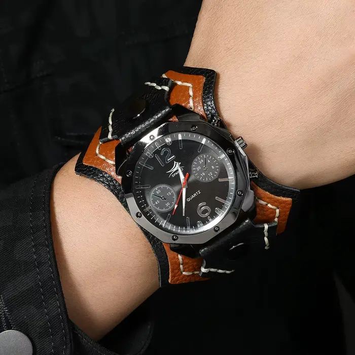 Montre Punk Vintage pour hommes