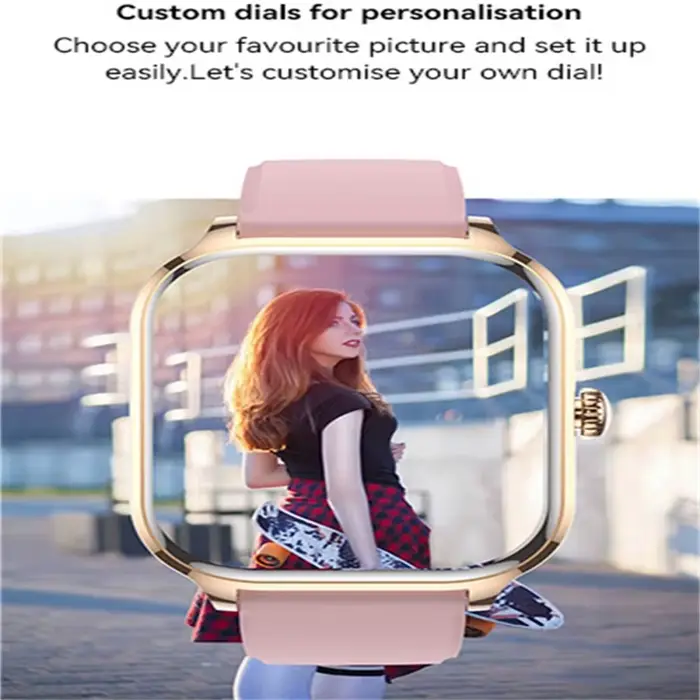Montre intelligente CHAONB avec suivi de fitness, tracker de sommeil, résistance aux chocs, bracelet en gel de silice pour homme et femme occasions spéciales activité sportive