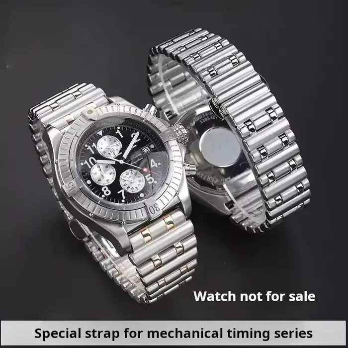 Bracelet de montre en acier inoxydable pour homme