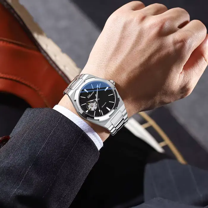 CHENXI marque originale montres mécaniques pour homme mode classique bracelet en acier inoxydable étanche lumineux automatique montre pour hommes