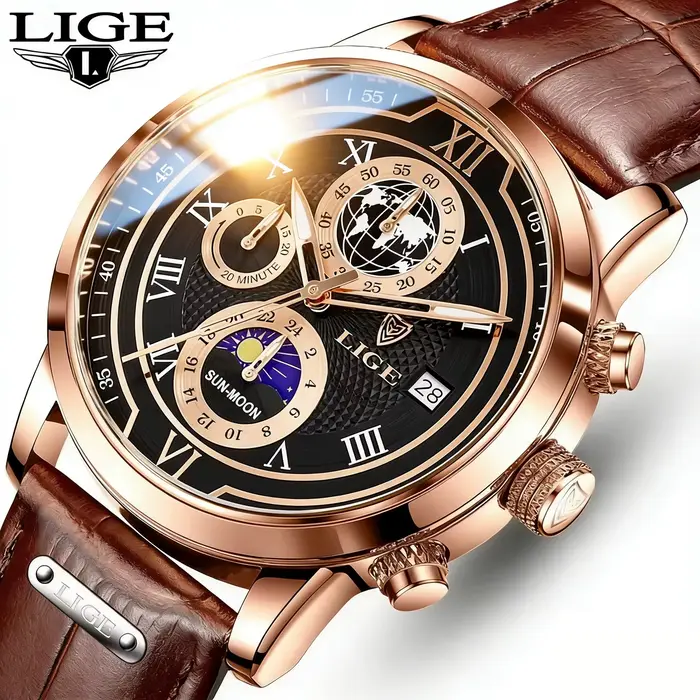 LIGE – montre de luxe pour hommes