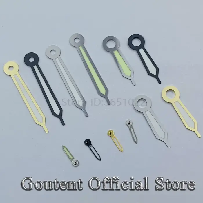 Goutent – aiguilles de montre noires