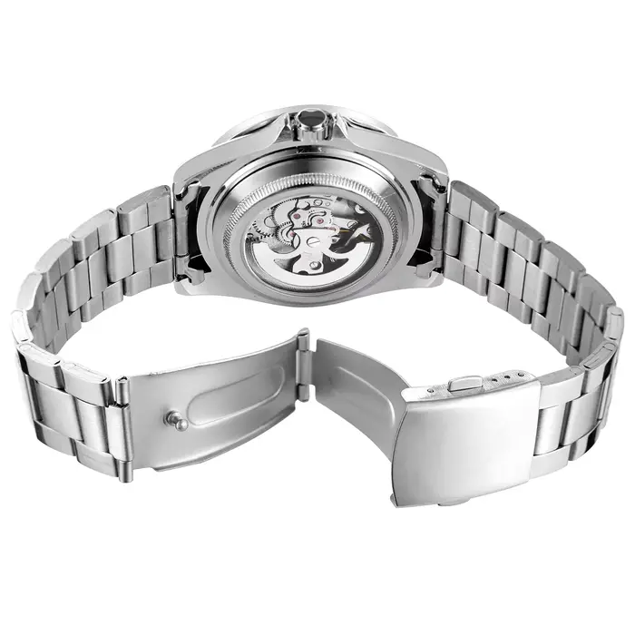 Montres mécaniques T-WINNER diamants colorés automatiques pour hommes luxe étanches pour occasions spéciales