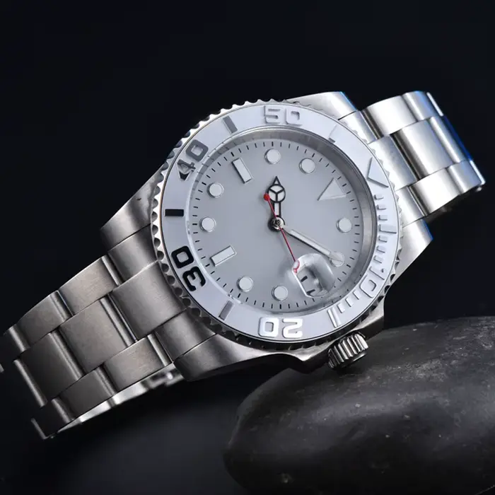 2025 nouveau 2813 Yacht montre lunette en céramique