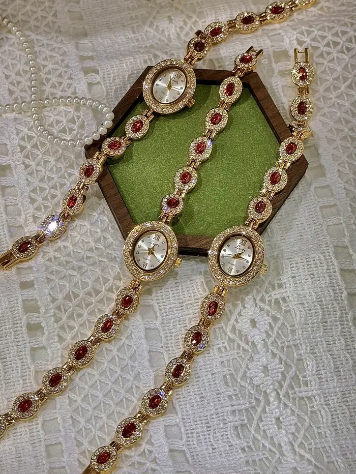 1 montre pour femme élégante et rétro