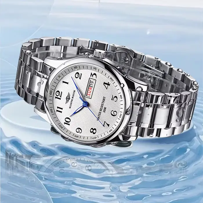 Montre ultra-mince Vintage, montre à quartz étanche à veilleuse atmosphérique pour hommes, donner un