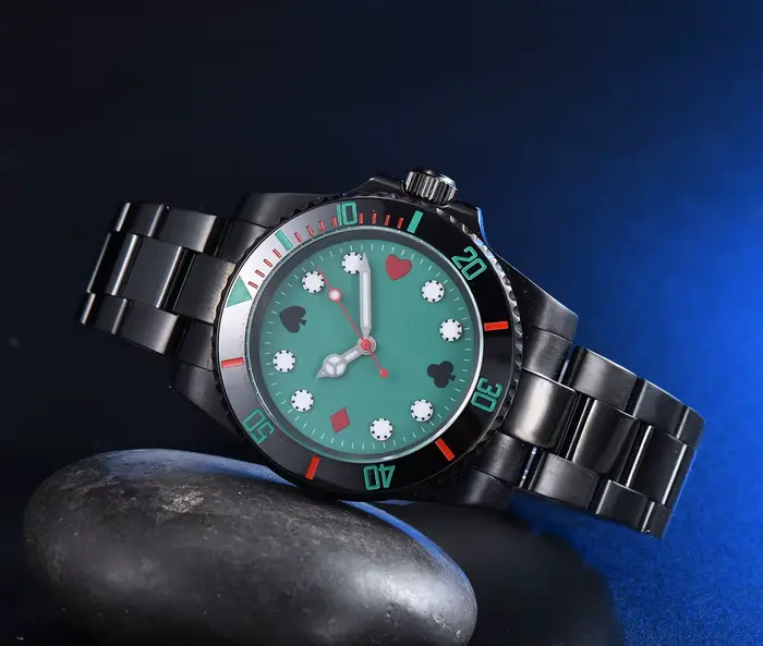 Montre mécanique automatique pour hommes 2813, mouvement automatique, affichage lumineux, verre saph