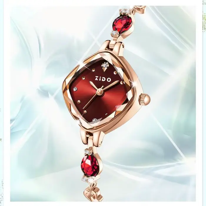 Montre pour femme de marque rouge