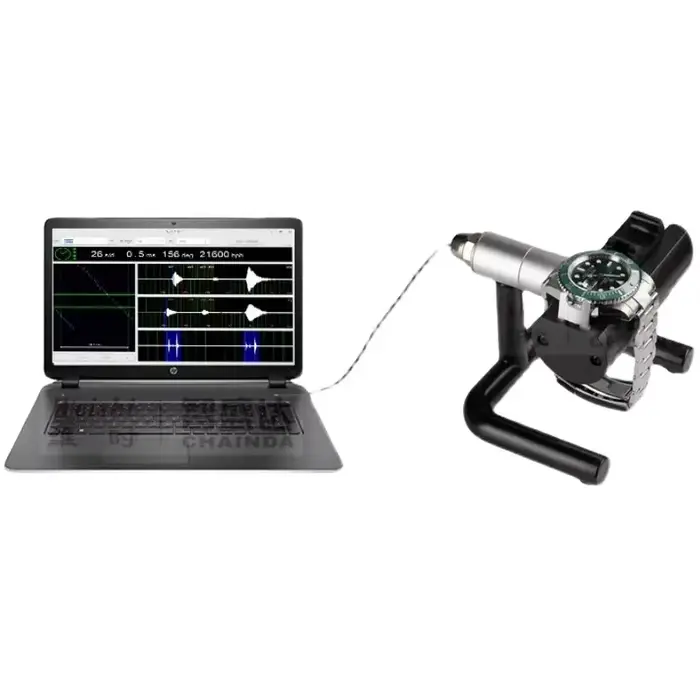 Weishi Timing Timegrapher liaison utilisation informatique précision montre mécanique testeur calibrateur professionnel