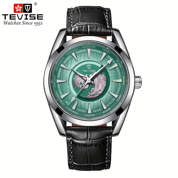 TEVISE – montre mécanique automatique de luxe pour hommes