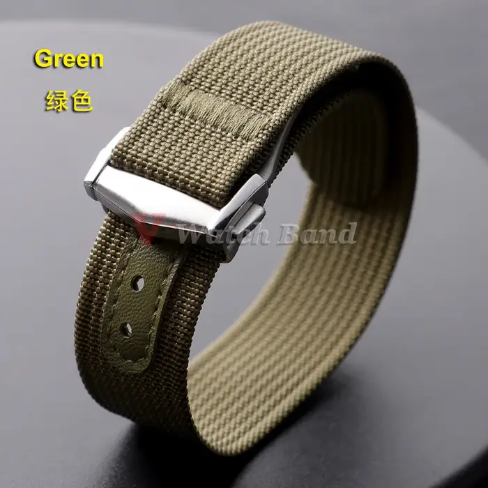 Bracelet de montre pour Omega hommes Sport militaire étanche 20mm