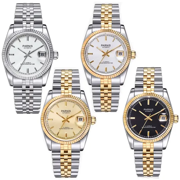 Parnis – montre automatique pour hommes