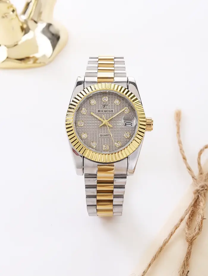 RICECGO montre d'affaires de luxe en strass