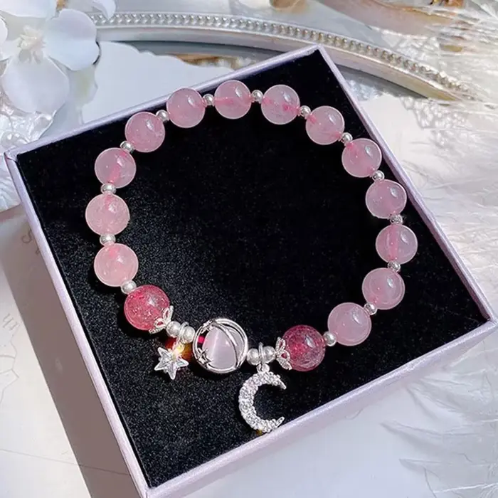 Bracelet à pampilles en chaîne étoile pour femmes