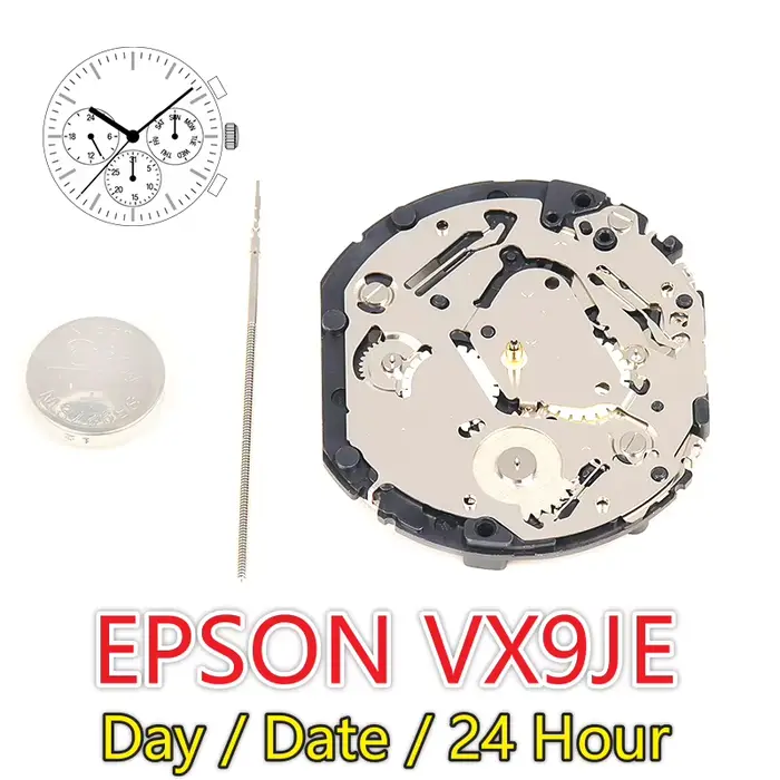 VX9JE – montre japonaise à 3 aiguilles