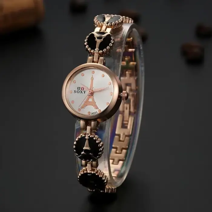 New Bracelet Watch SOXY Luxury Brand Gold
