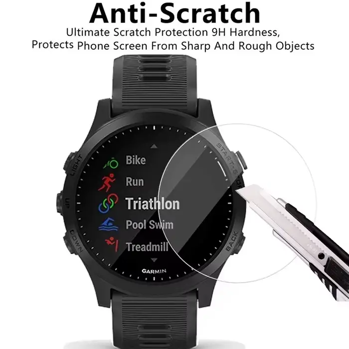 Verre trempé pour Garmin Forerunner 245 935 945 45
