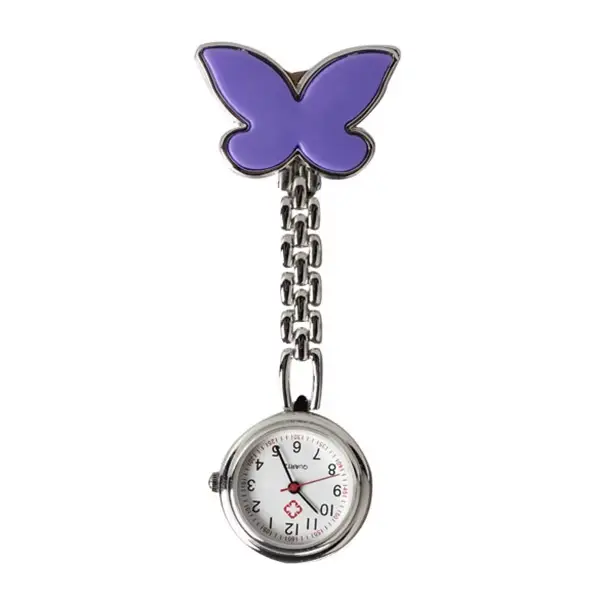 Montre de poche de Table d'infirmière papillon