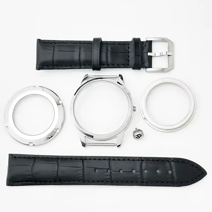 Boîtier de montre OTBROTHER en acier inoxydable pour Seiko Presage NH35/36/4R élégant et résistant à l'eau pour homme occasions spéciales