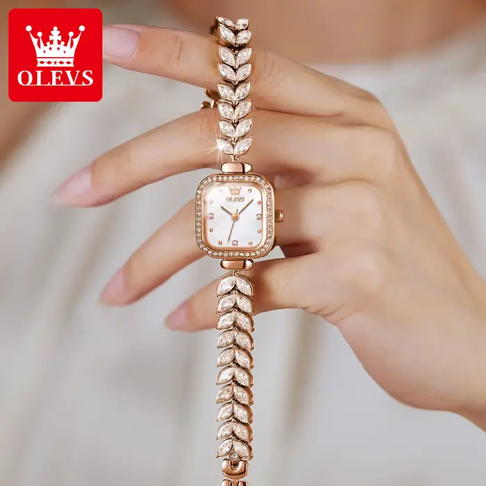 OLEVS 9987 montre pour femme cadran carré