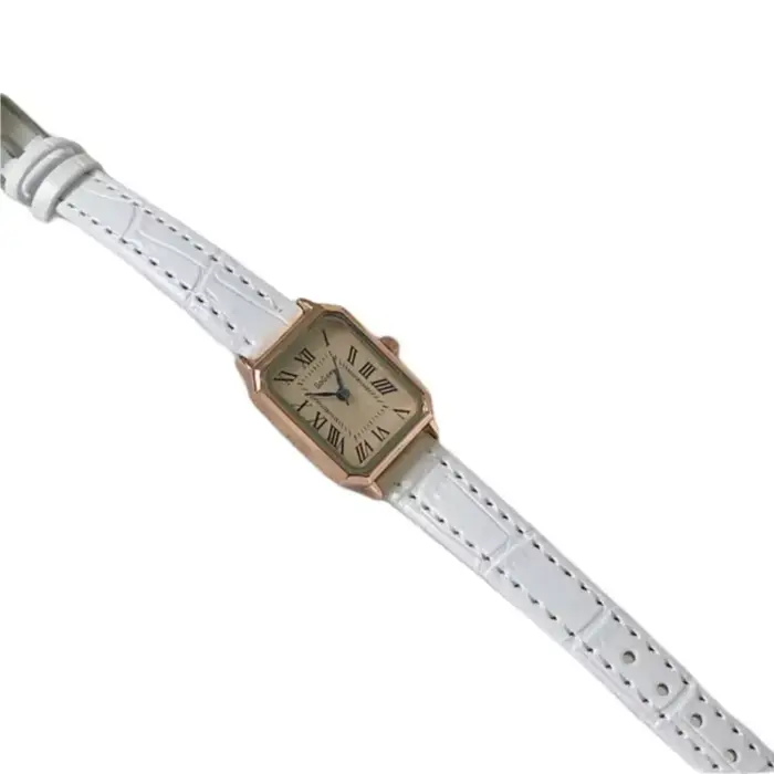 Montre à Quartz élégante pour femmes, montre-bracelet Portable exquise, Simple, décorative, Vintage,