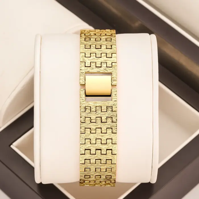 Montre à quartz de luxe pour femme YaLaLuSi avec strass