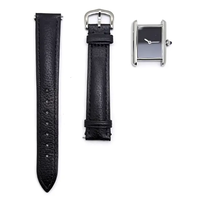 Boîtier de montre rectangulaire pour femme 29,5 mm * 22 mm, chiffres romains, sans logo, pour Seiko 