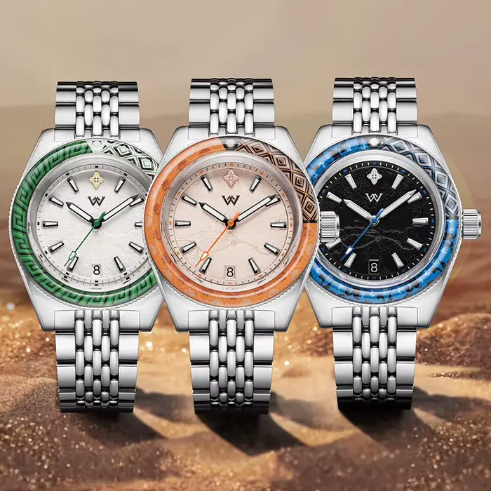 WM montre montres mécaniques automatiques Dunhuang série NH35 AR enduit 200 étanche édition limitée Welly Merck