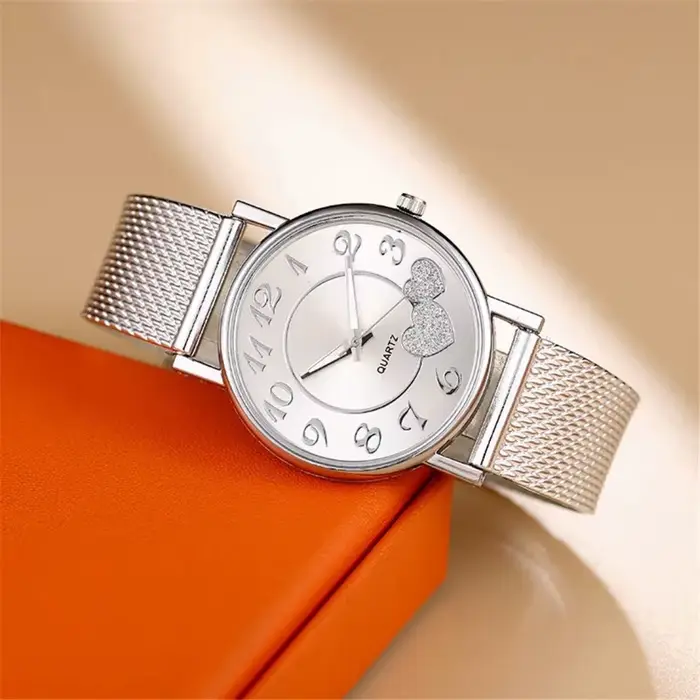 Montre de luxe en céramique pour femme, élégante et résistante, bracelet en silicone, mouvement quartz, pour occasions spéciales et quotidienne