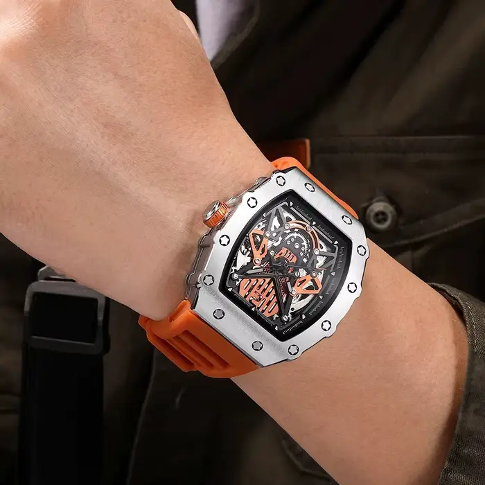 Montre-bracelet mécanique automatique Richard pour homme