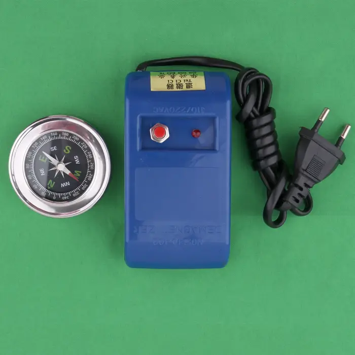 Montre mécanique avec boussole et outil de démagnétisation, élimination du magnétisme, 2 pièces