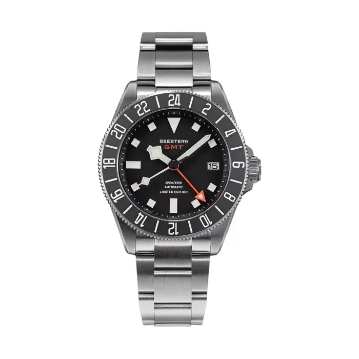 Montre de plongée en titane pour hommes, mouvement automatique Peacock SL3032, étanche 200M GMT, mon