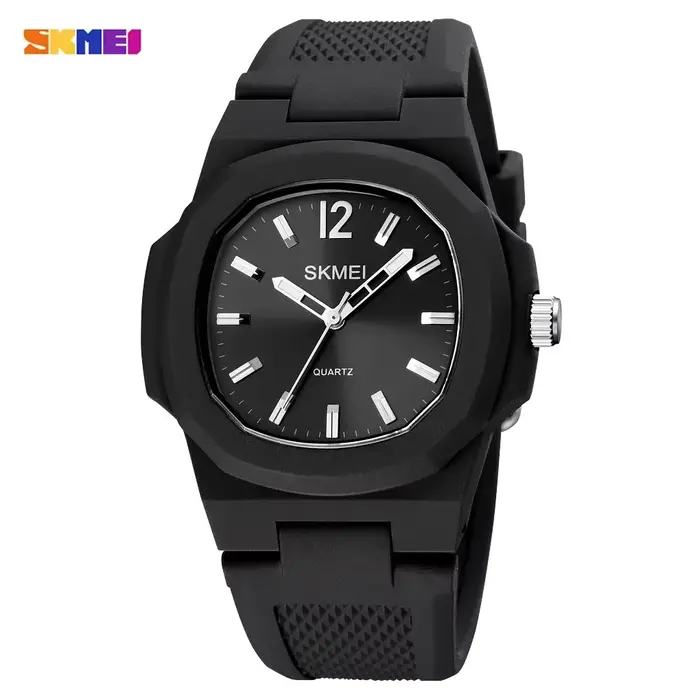 SKMEI-Montre à quartz étanche décontractée pour hommes et femmes, montres-bracelets de sport rétro-4