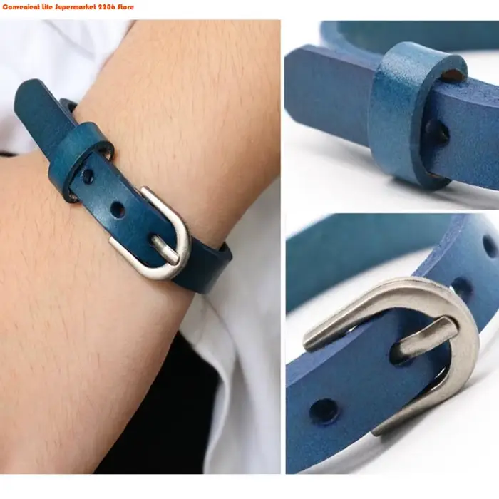 Bracelet en cuir fait à la main