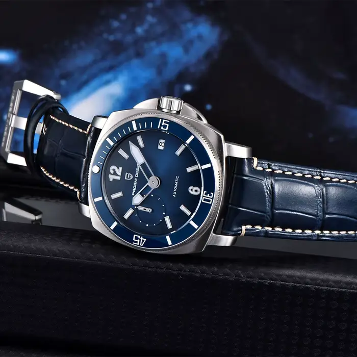 Montre Pagani Design 43mm Céramique Automatique pour Hommes Édition Limitée Occasions Spéciales Robuste et Élégante