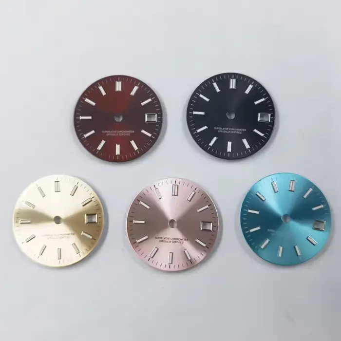 Cadran de montre Neiton 29mm noir