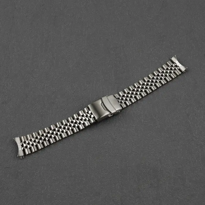 Pour Seiko Presage SSA343 Cocktail Time 20mm argent jubilé acier Bracelet de montre
