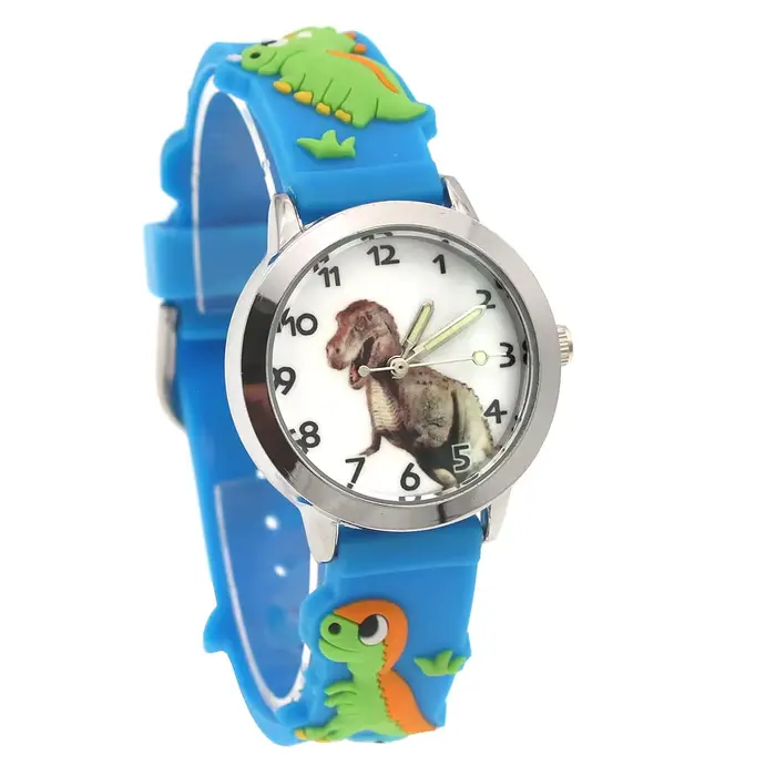 Montre de sport transparente à cadran orange coloré pour femmes