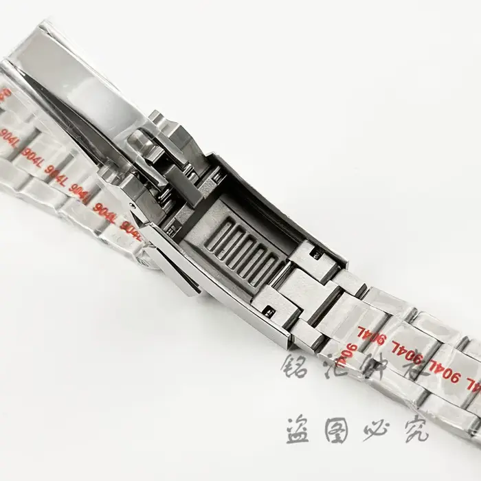 Boîtier de montre en acier inoxydable argenté 44MM SEA Big DEEP Homage avec verre saphir