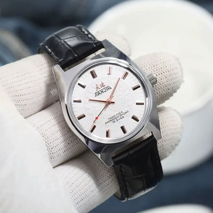 Montre mécanique à remontage manuel pour hommes