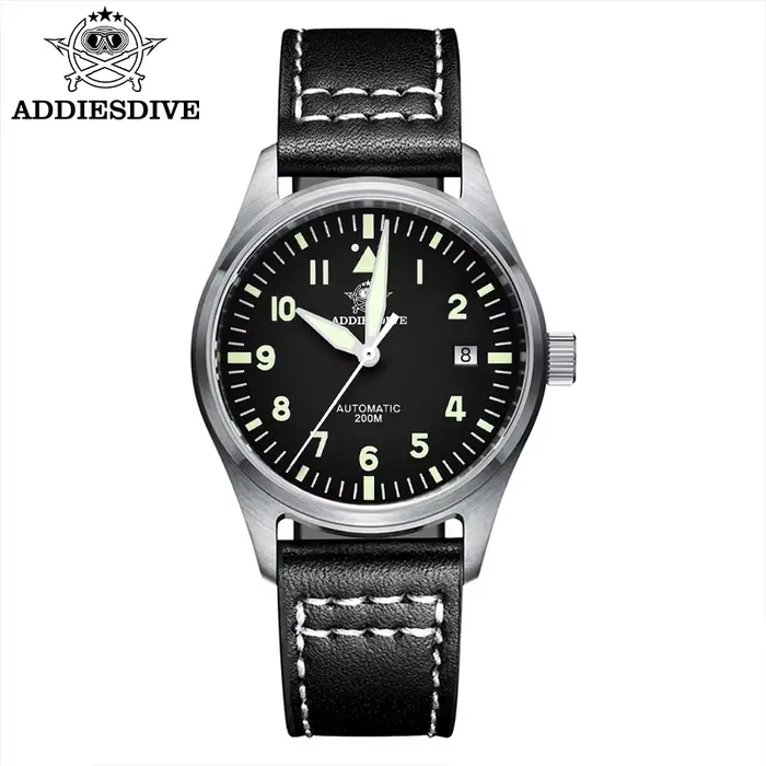ADDIESDIVE – montre de luxe pour hommes, automatique, mécanique, pour loisirs et affaires, fluoresce