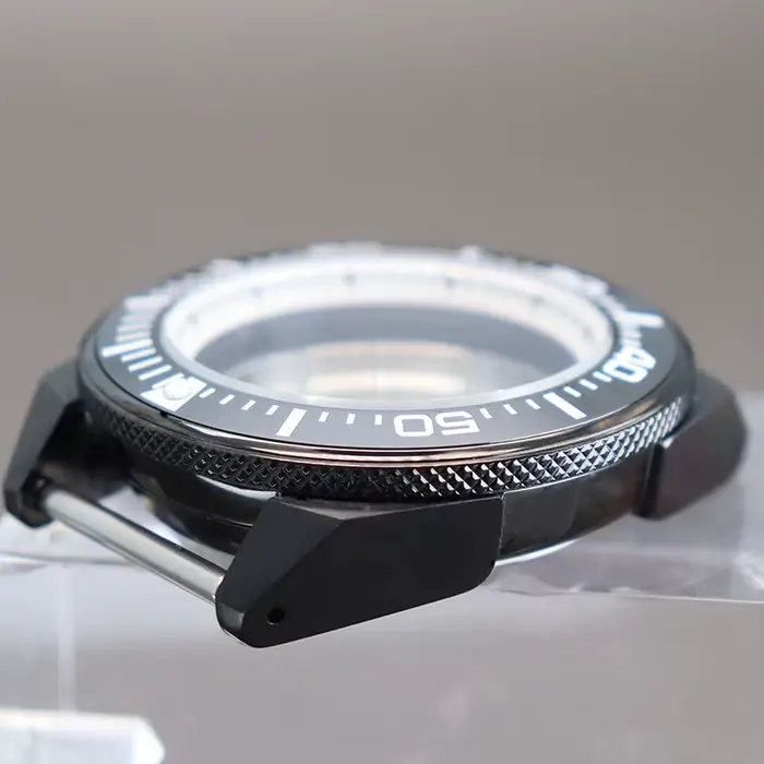 Boîtier de montre samouraï modifié noir