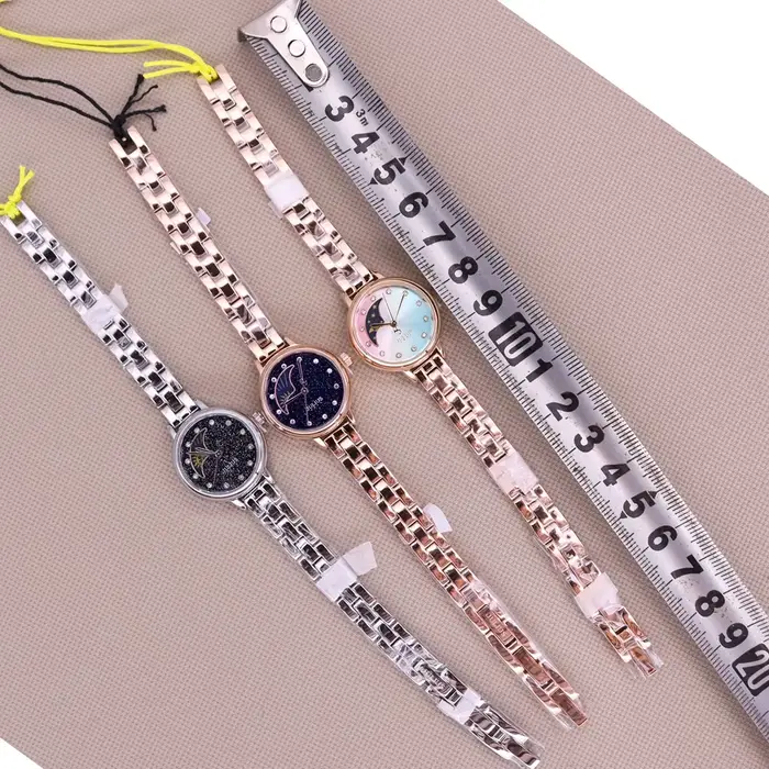 Montre soleil & lune pour femmes