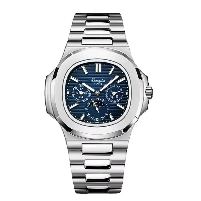 Montre automatique multifonctionnelle Rinifa pour hommes, marque de luxe, montres mécaniques pour ho