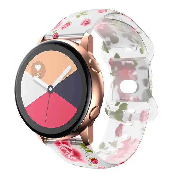 Bracelet de montre pour Garmin en silicone élégant et confortable pour femmes occasions quotidiennes et sportives