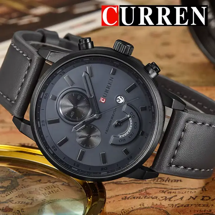 Montre à quartz Curren 8217 pour homme