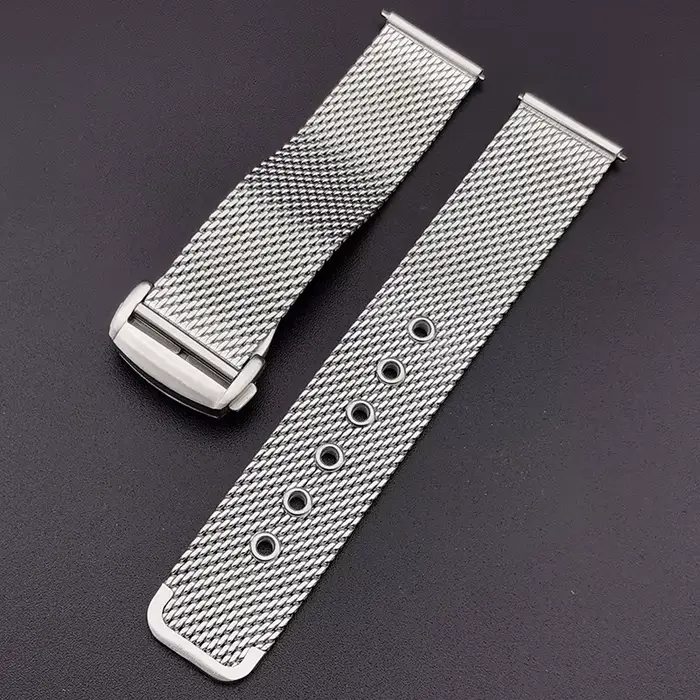 Bracelet en maille de luxe en acier inoxydable pour Omega Seam84