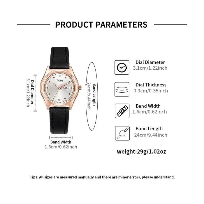 TOMI montre pour femme de luxe Simple et à la mode